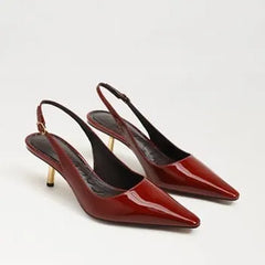 Bianka Gilded Slingback Pump