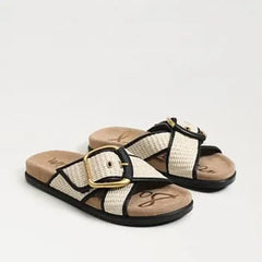 Darla Multi Buckle Slide Sandal