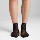 3 Pack Sheer Dot Anklet