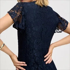 Laced Shirt Mini Dress