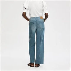 Pintuck Trouser Jean
