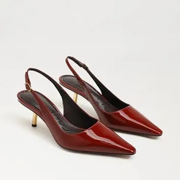 Bianka Gilded Slingback Pump
