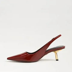 Bianka Gilded Slingback Pump