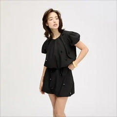 Paillette Bubble Top