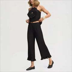 Ruffle Hem Pant