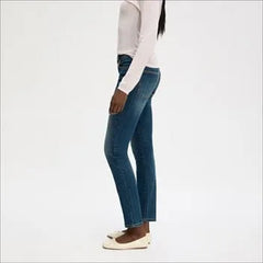 Mid Rise Pencil Jean